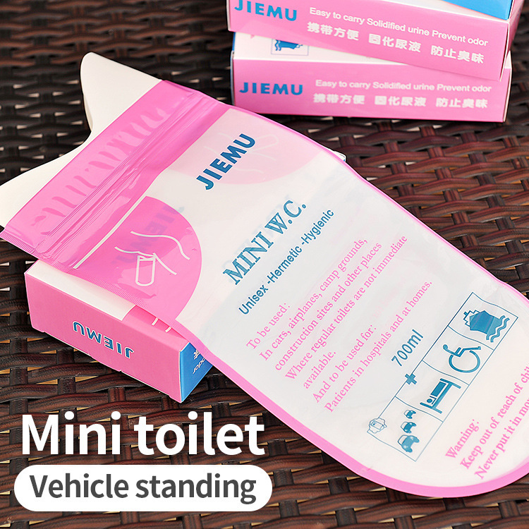 Home Bathroom Urinal - 4PCS 700ml Outdoor Emergency Urinal Bag
