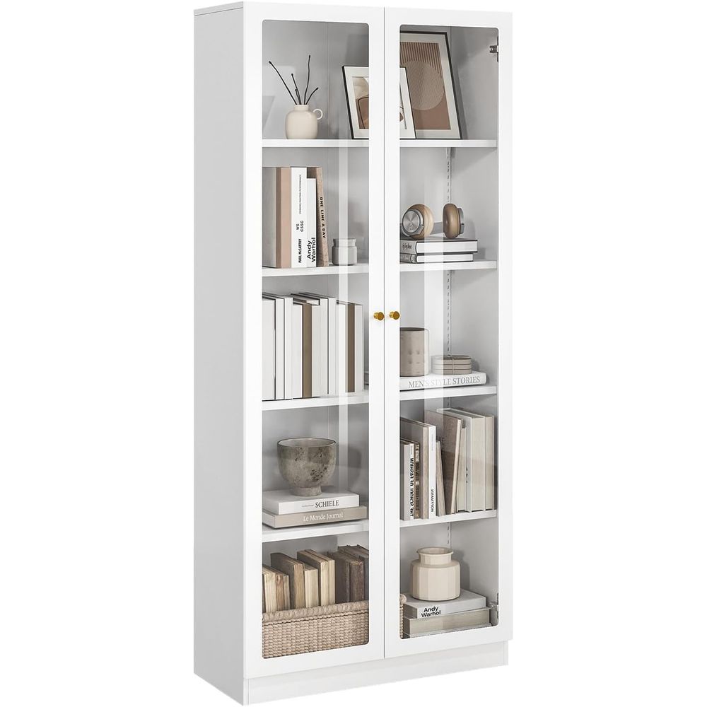 Home & Bathroom Building Products Pte Ltd Reviews - 70.87 Tall Metal Bookshelf, 5-Tier Display