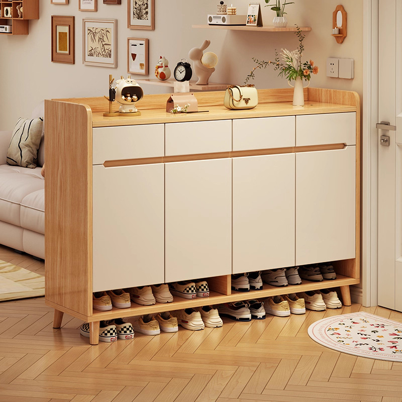 Home & Bathroom Building Products Pte Ltd Reviews - HYS solid wood shoe cabinet, entrance