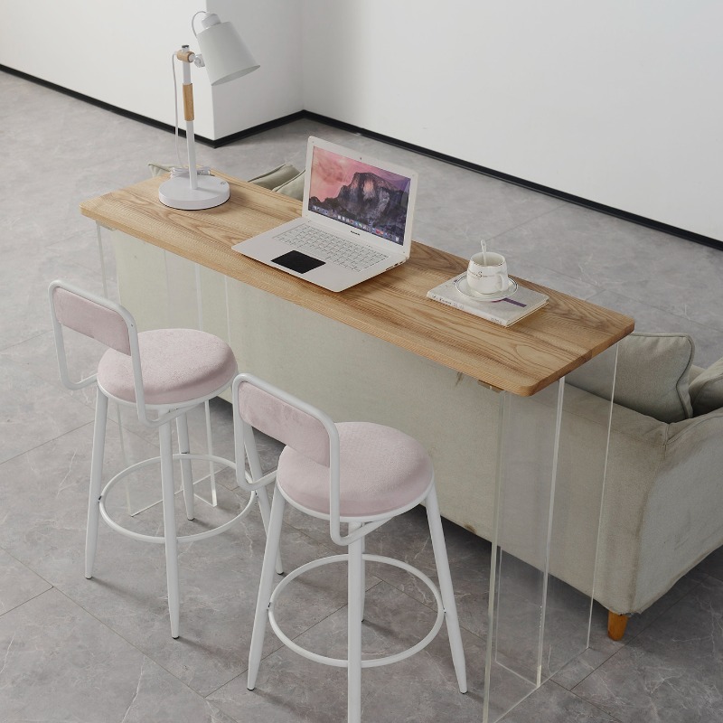 Home & Bathroom Building Products Pte Ltd Reviews - Nordic Creative Acrylic Solid Wood Bar