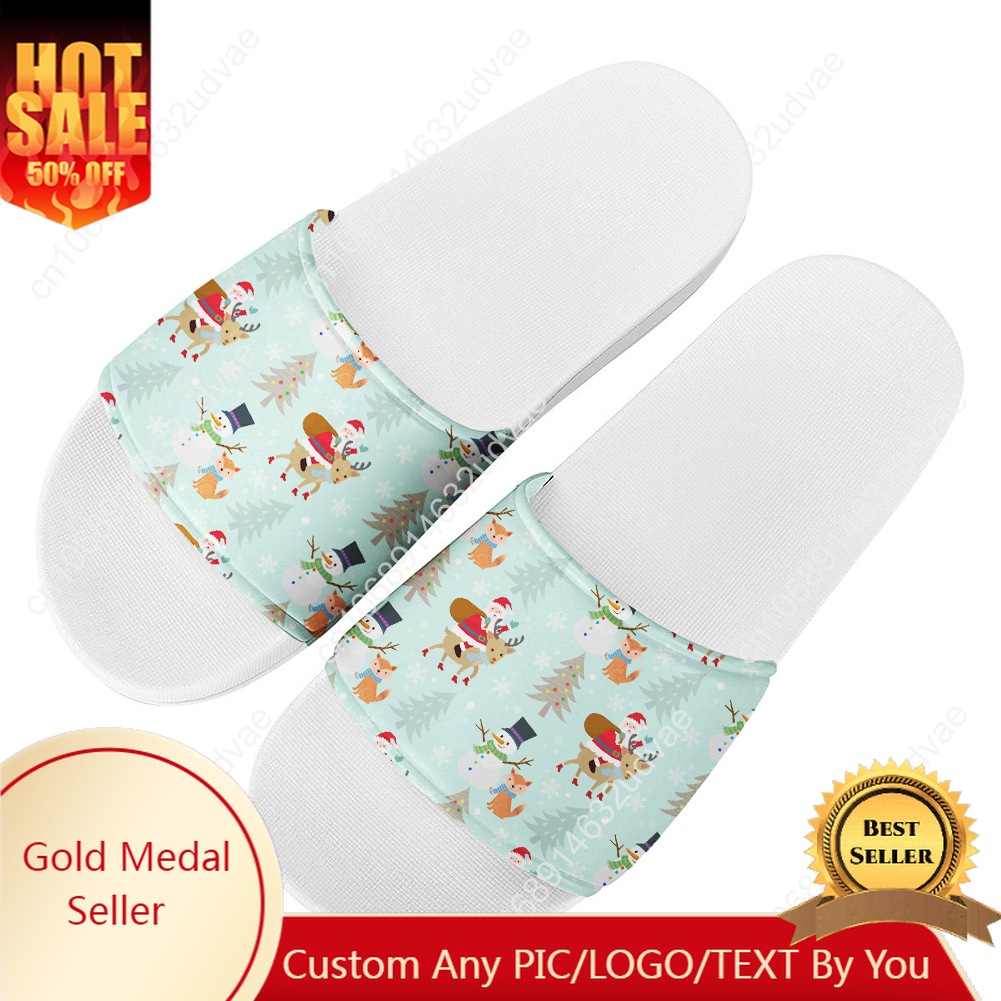 Home Bathroom Lights - Christmas Slippers Home Bathroom Sandals Water