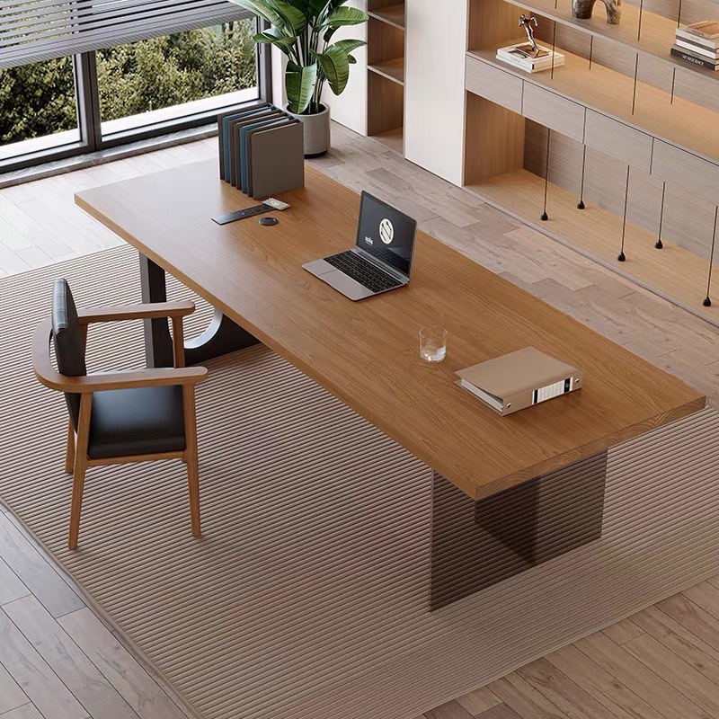 Home & Bathroom Building Products Pte Ltd Reviews - Italian Acrylic Floating Wooden Office Desk