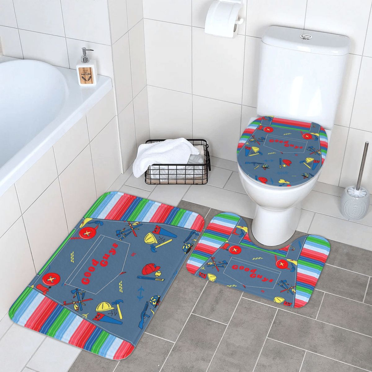 Home Goods Bathroom Sets - Good Guys Child's Play Chucky Killer