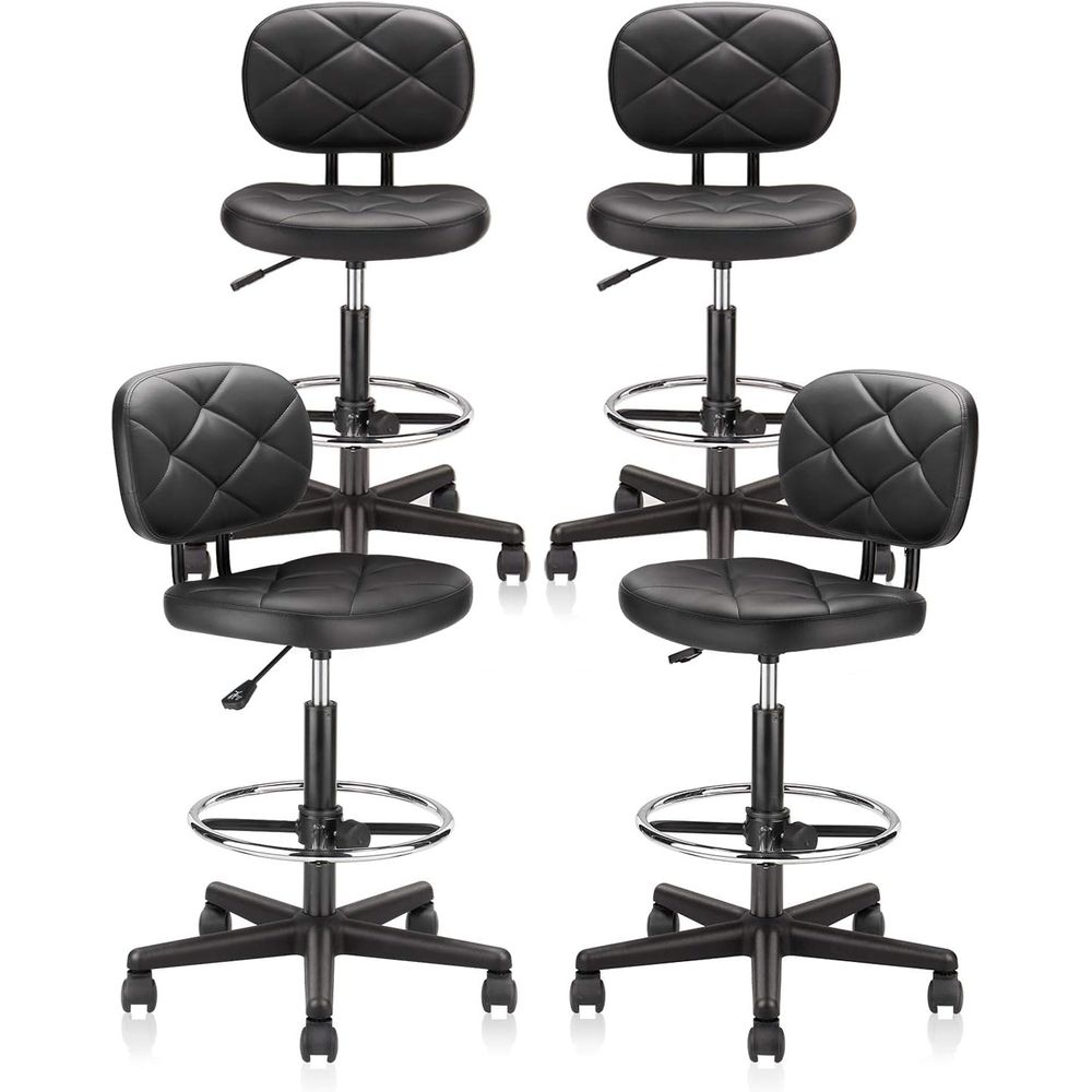 Home & Bathroom Building Products Pte Ltd Reviews - Adjustable Swivel Rolling Stool with PU