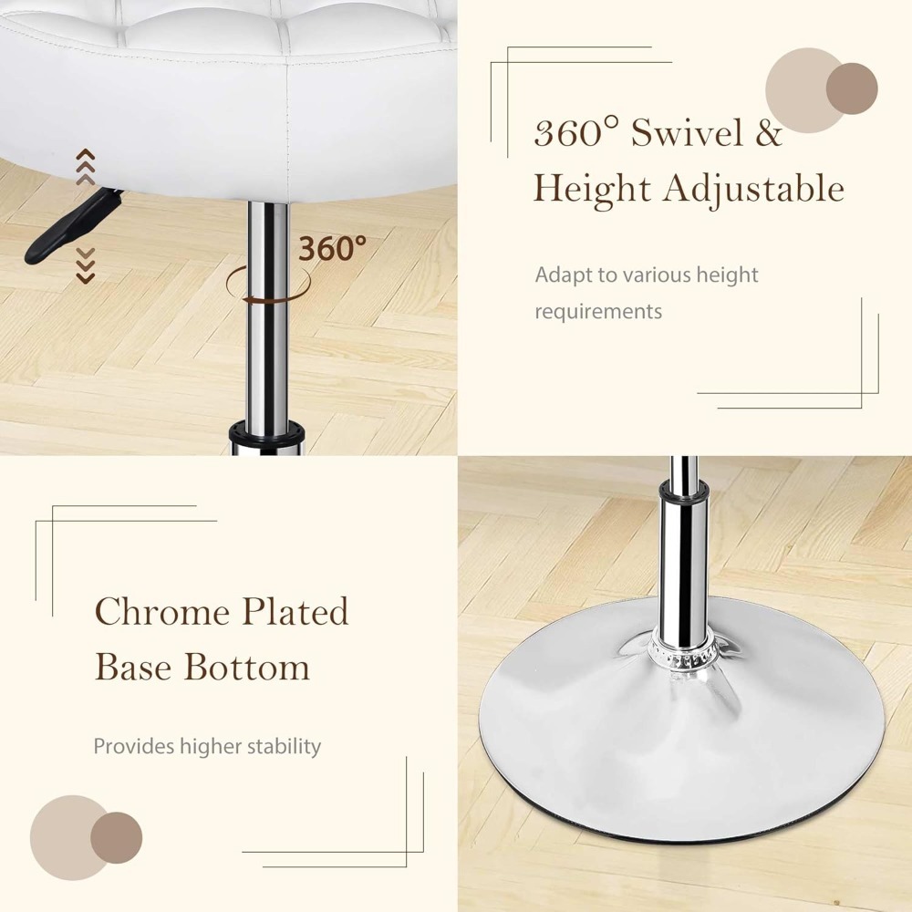 Vanity Chair Stool Modern Tuft - Home Bathroom Vanity recensie en prijs