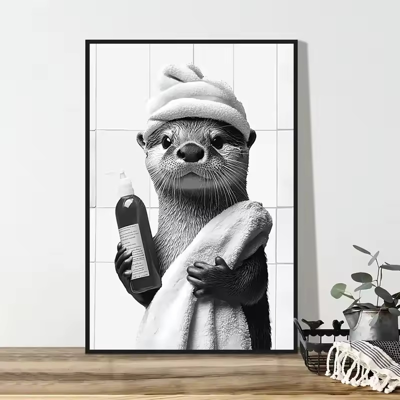 Animal Bathroom Toilet Paper C - Home Bathroom Wallpaper recensie en prijs