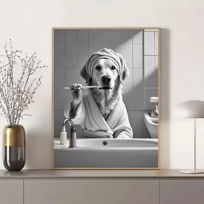 Animal Bathroom Toilet Paper C - Home Bathroom Wallpaper recensie en prijs