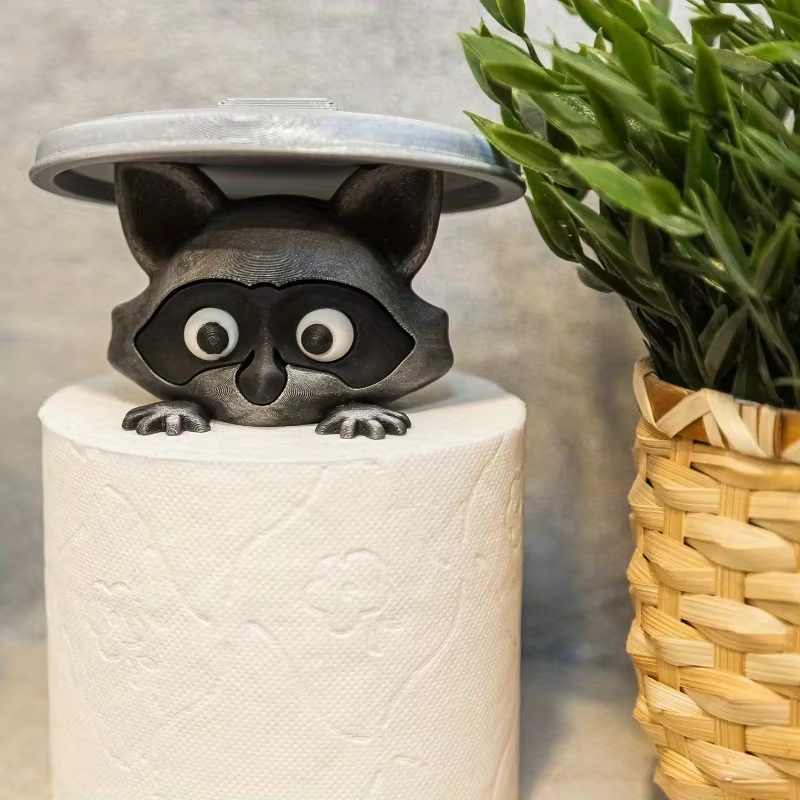 Cute Raccoon Toilet Paper Hold - Home Bathroom Ideas recensie en prijs
