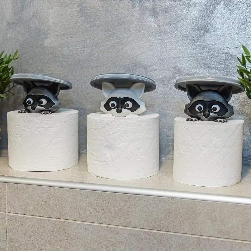 Cute Raccoon Toilet Paper Hold - Home Bathroom Ideas recensie en prijs