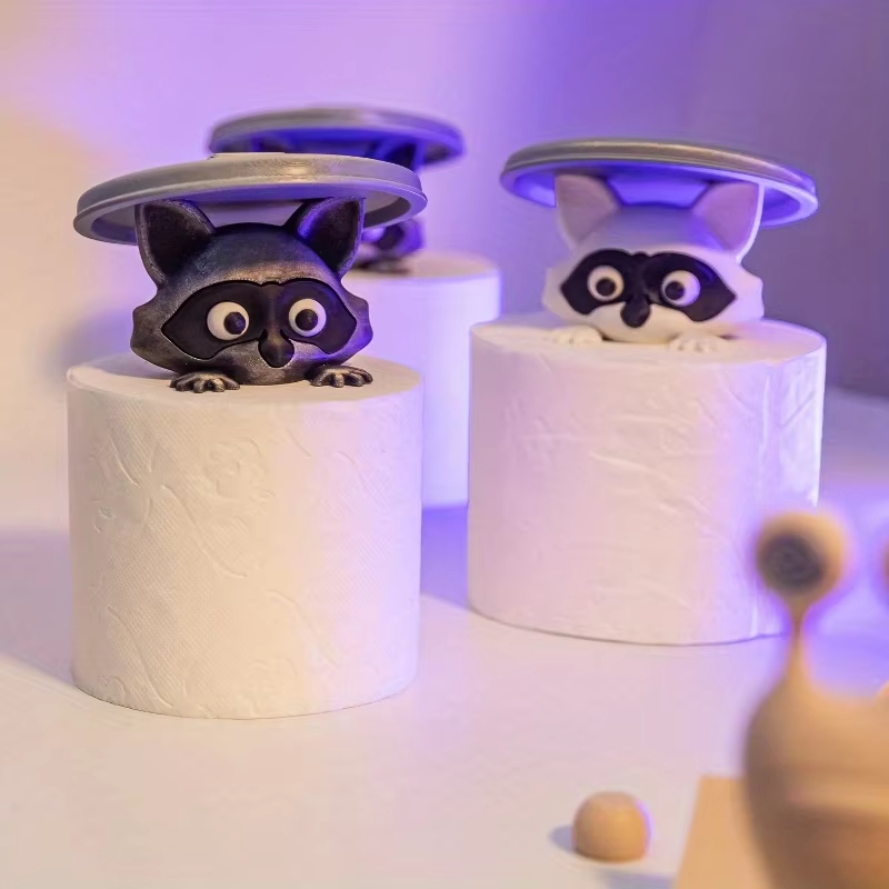 Cute Raccoon Toilet Paper Hold - Home Bathroom Ideas recensie en prijs