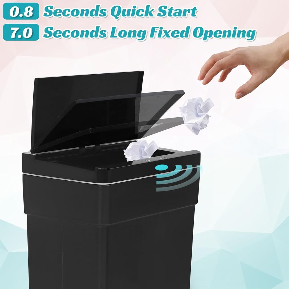 Trash Can 13 Gallon Kitchen Tr - Home Bathroom Trash Can recensie en prijs