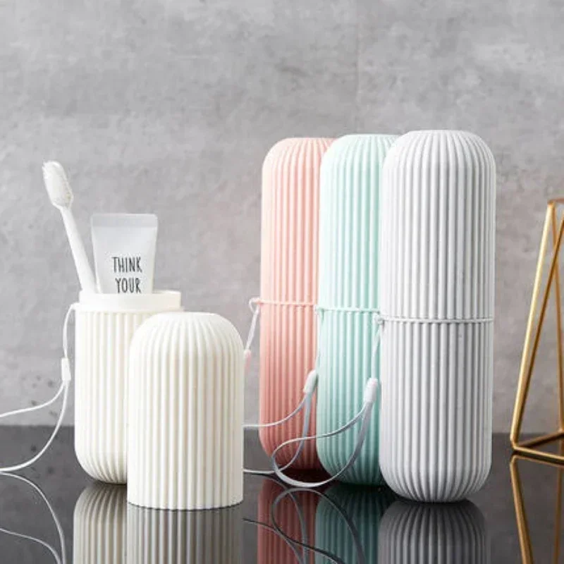 Travel Toothbrush Cup Box Roun - Home Creation Bathroom recensie en prijs
