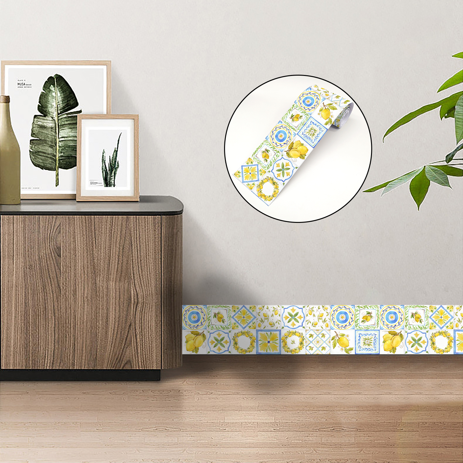 Fresh Style Lemon Ceramic Wall - Home Bathroom Wallpaper recensie en prijs