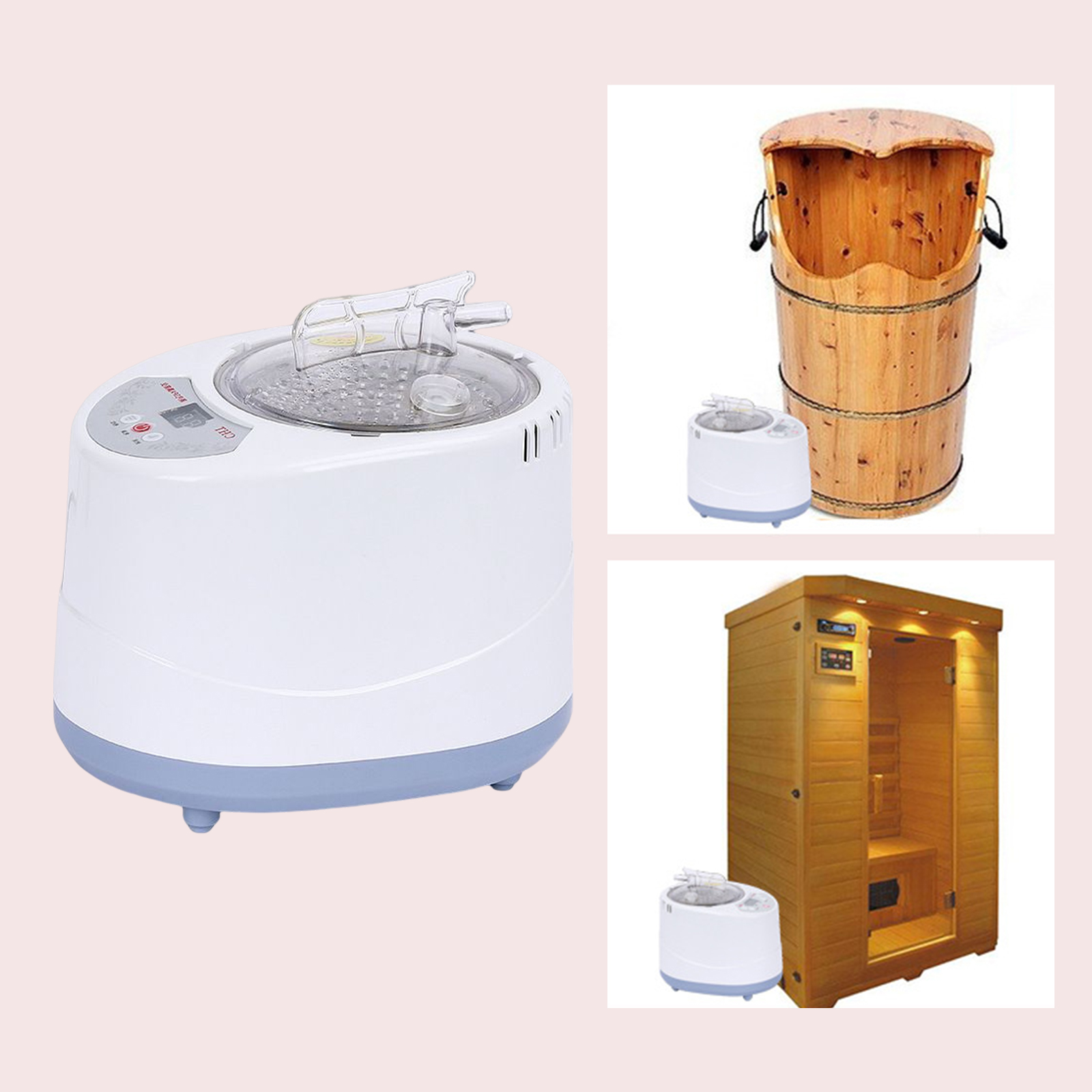3L Sauna Steamer Pot Sauna Ste - Home Bathroom Sauna recensie en prijs