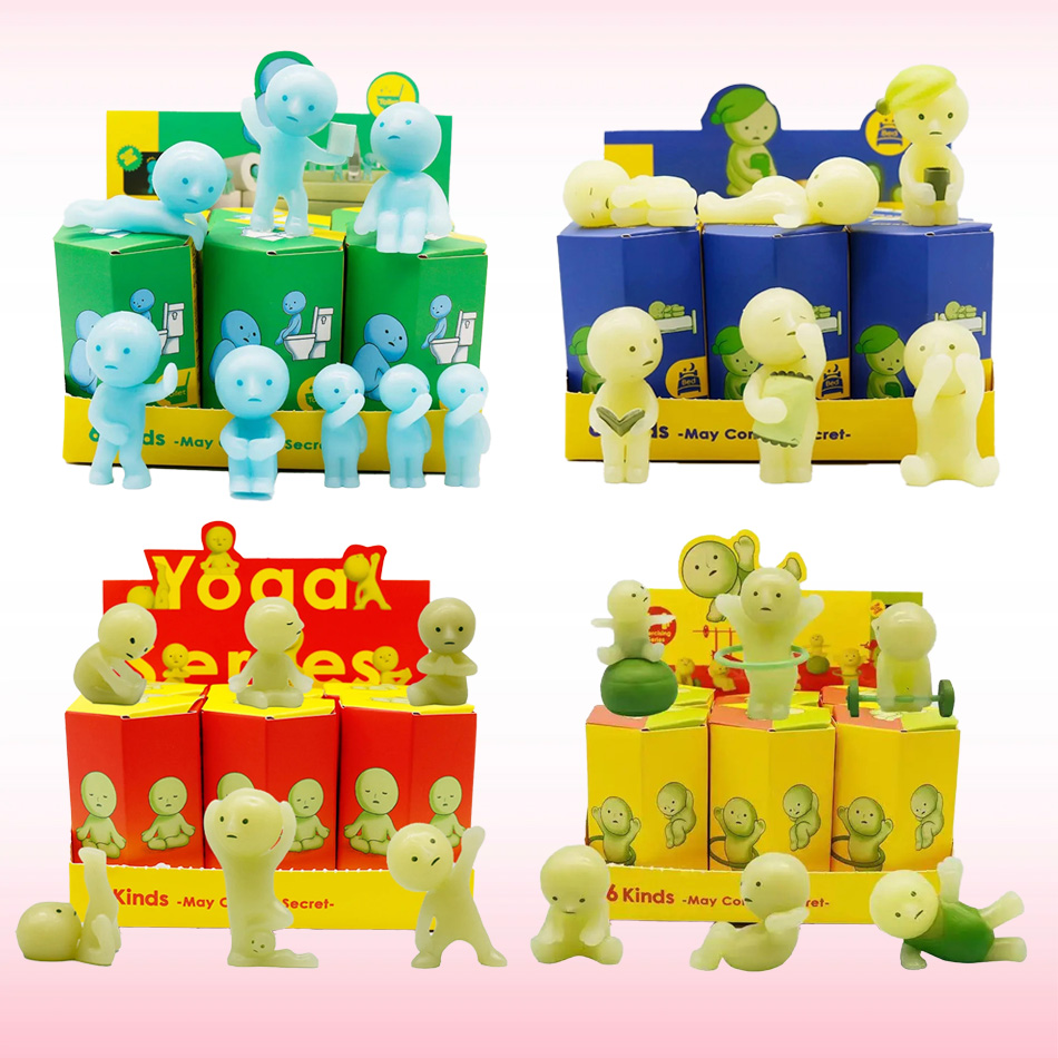 Glow In The Dark Mini Figure S - Home Goods Bathroom Sets recensie en prijs