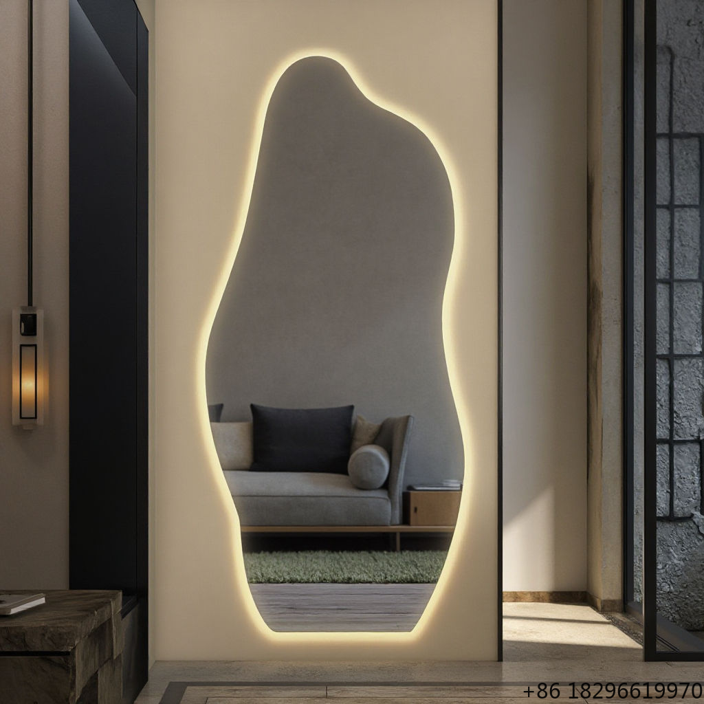 Irregular LED Bathroom Mirror  - Home Bathroom Vanity recensie en prijs