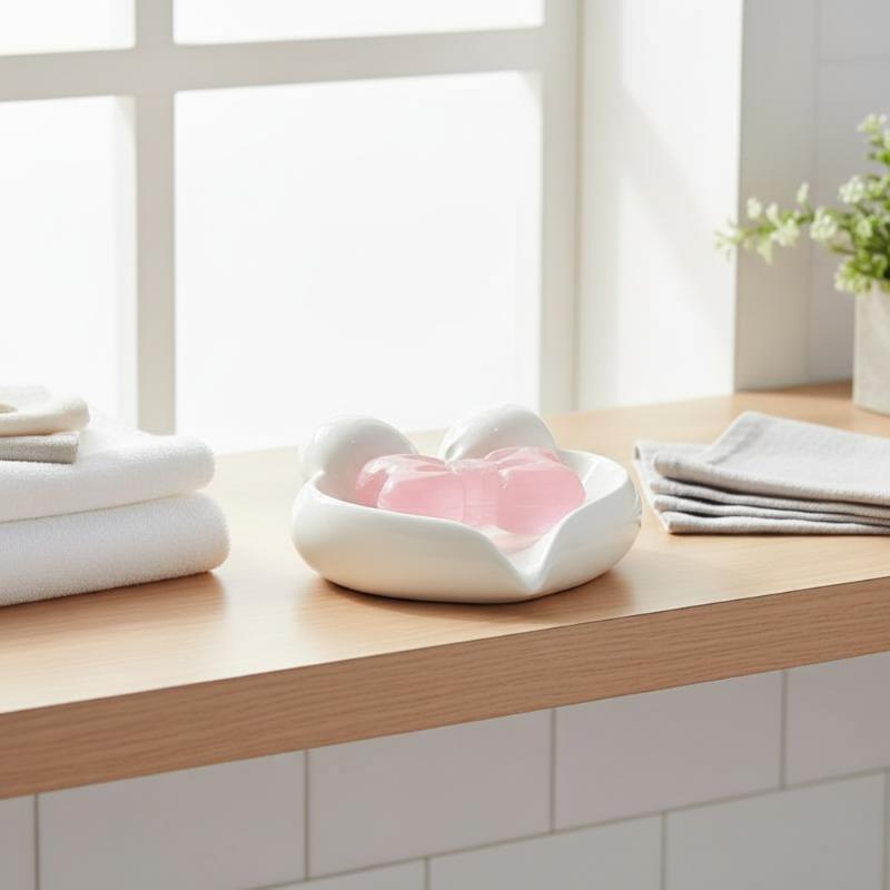 Cute Bow Heart Shaped Ceramic  - Home Bathroom Sink recensie en prijs