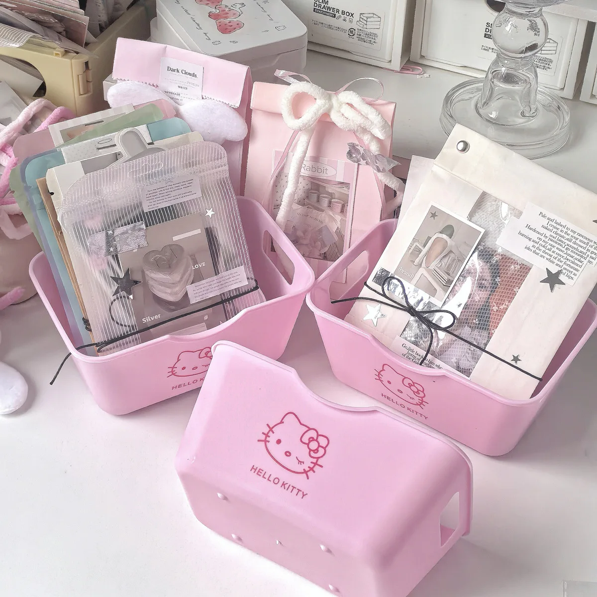 Hello Kitty 2/4Pcs Plastic Org - Home Goods Bathroom Sets recensie en prijs