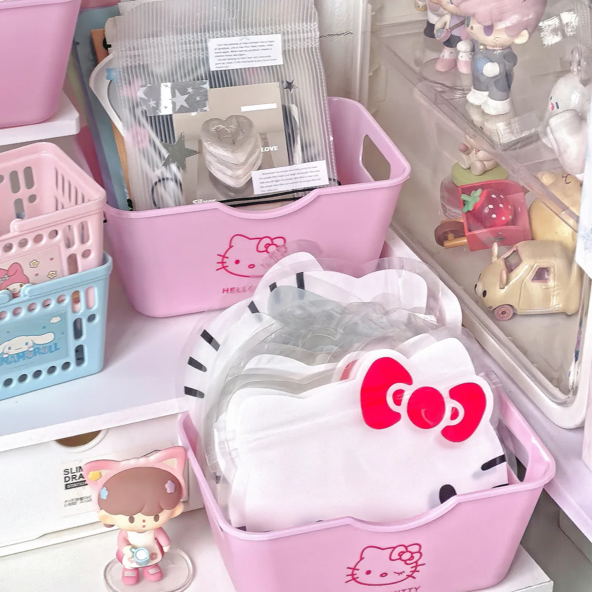 Hello Kitty 2/4Pcs Plastic Org - Home Goods Bathroom Sets recensie en prijs