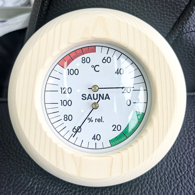 Wall Hung Thermo-Hygrometer Sa - Home Bathroom Sauna recensie en prijs
