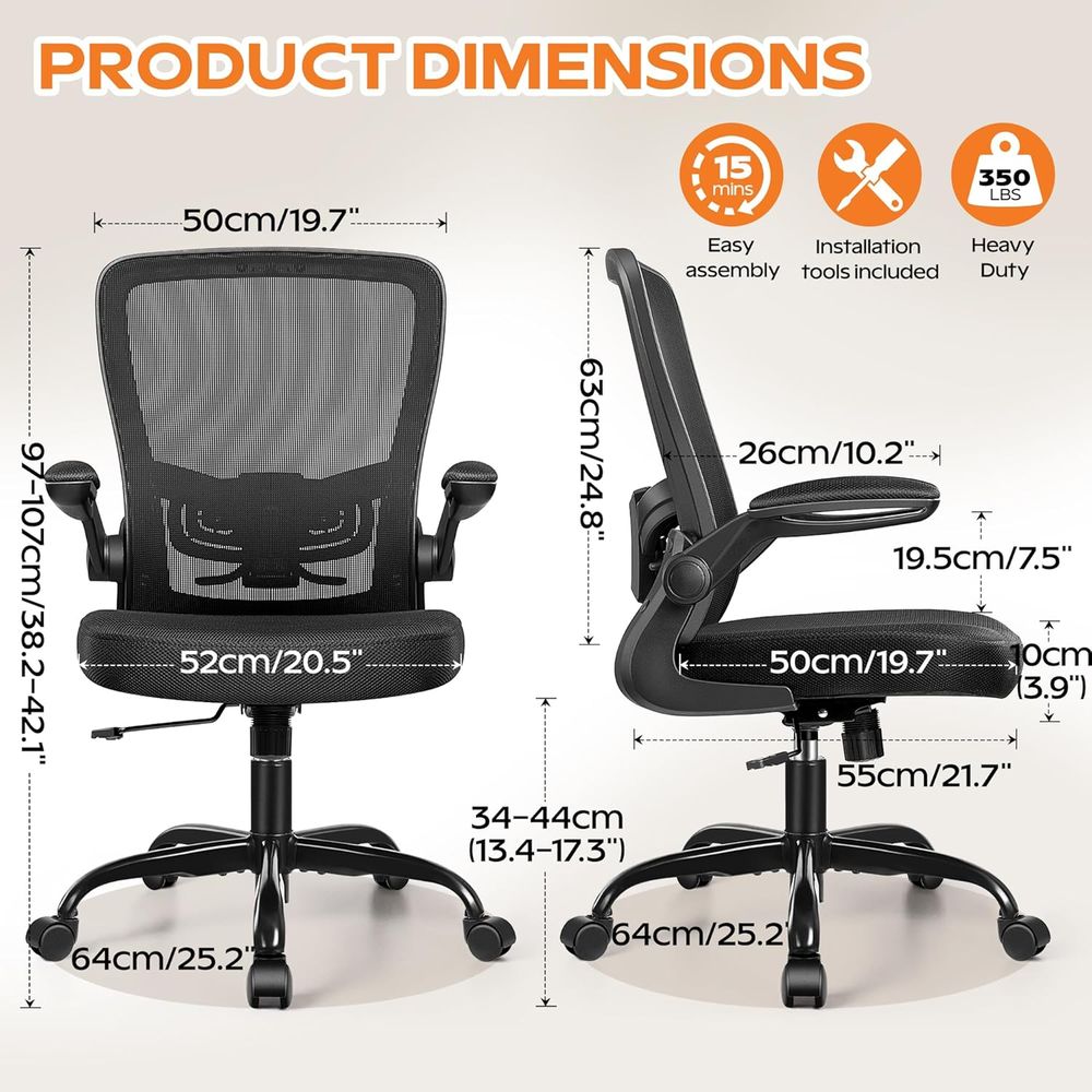 Mesh Desk Chair 2026 - Ergonom - Home & Bathroom Building Products Pte Ltd Reviews recensie en prijs
