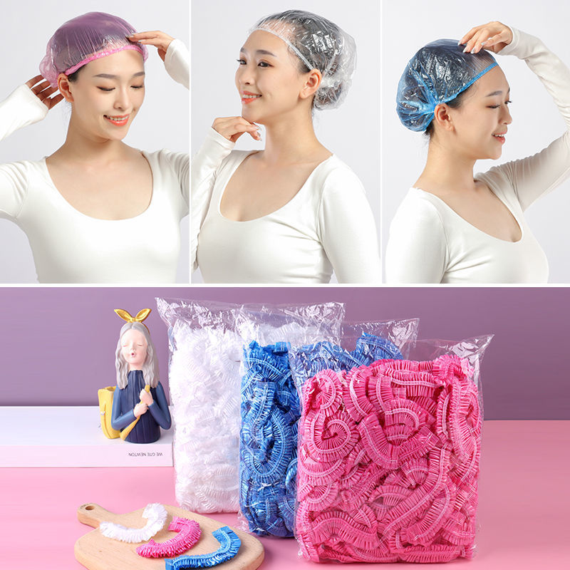 50Pcs Disposable Shower Cap Co - Home Bathroom Sauna recensie en prijs