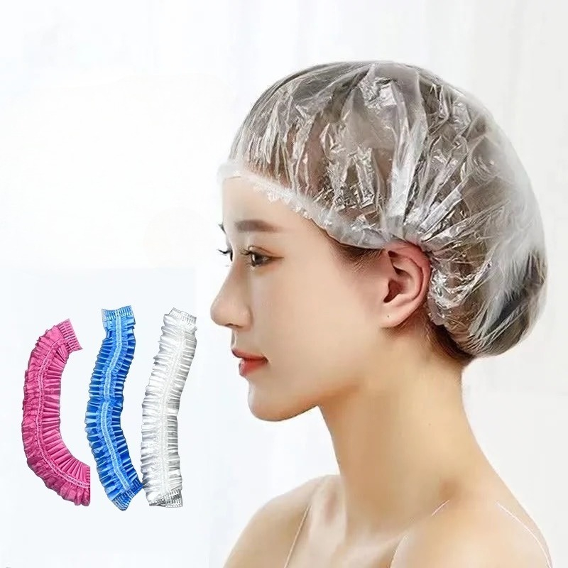 50Pcs Disposable Shower Cap Co - Home Bathroom Sauna recensie en prijs