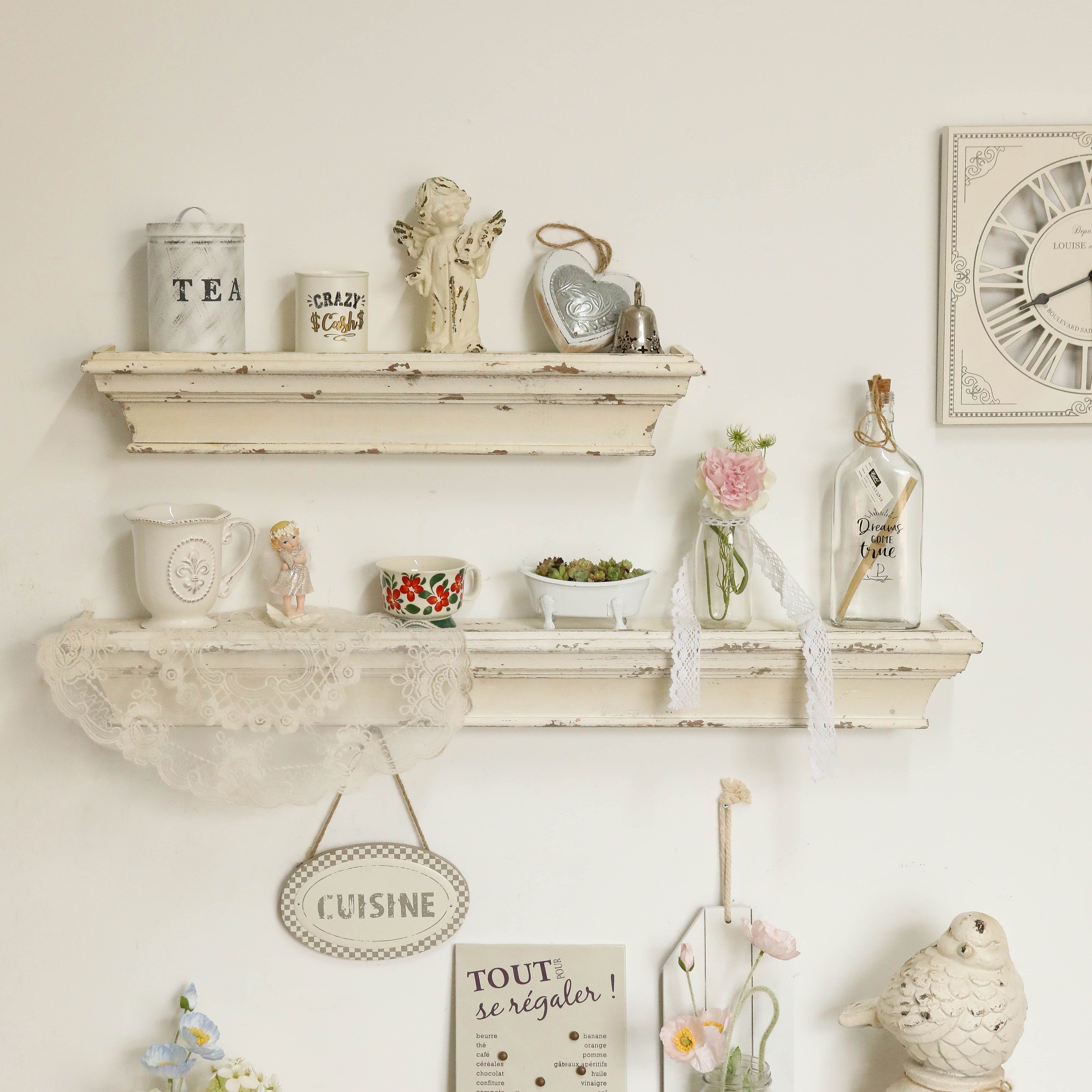 Set of two-layer boards, retro - Home Goods Bathroom Sets recensie en prijs