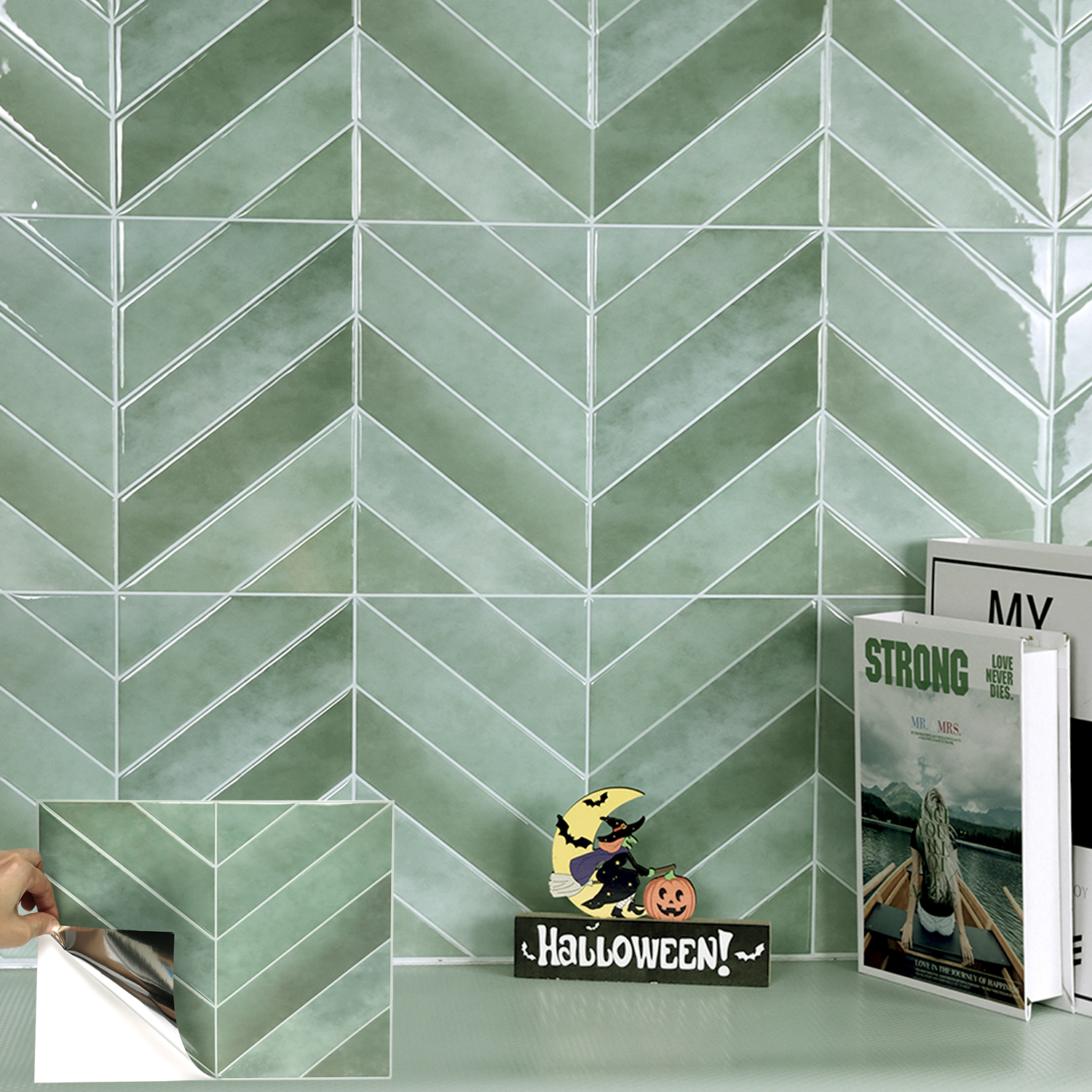 5/10 sheets 3D Self Adhesive W - Home Bathroom Wallpaper recensie en prijs