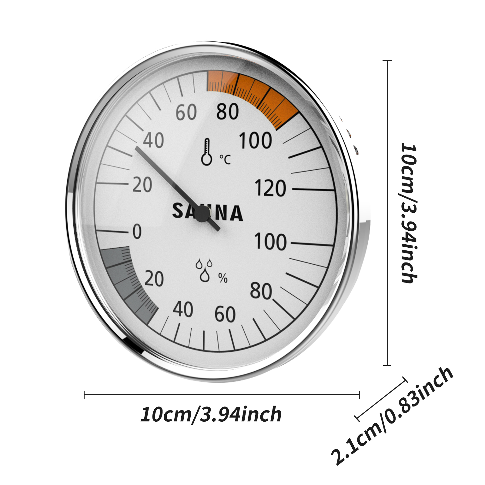 Sauna Thermometer & Hygrometer - Home Bathroom Sauna recensie en prijs