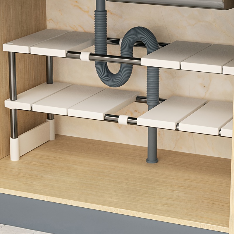 Adjustable Under Sink Storage  - Home Goods Bathroom Cabinets recensie en prijs