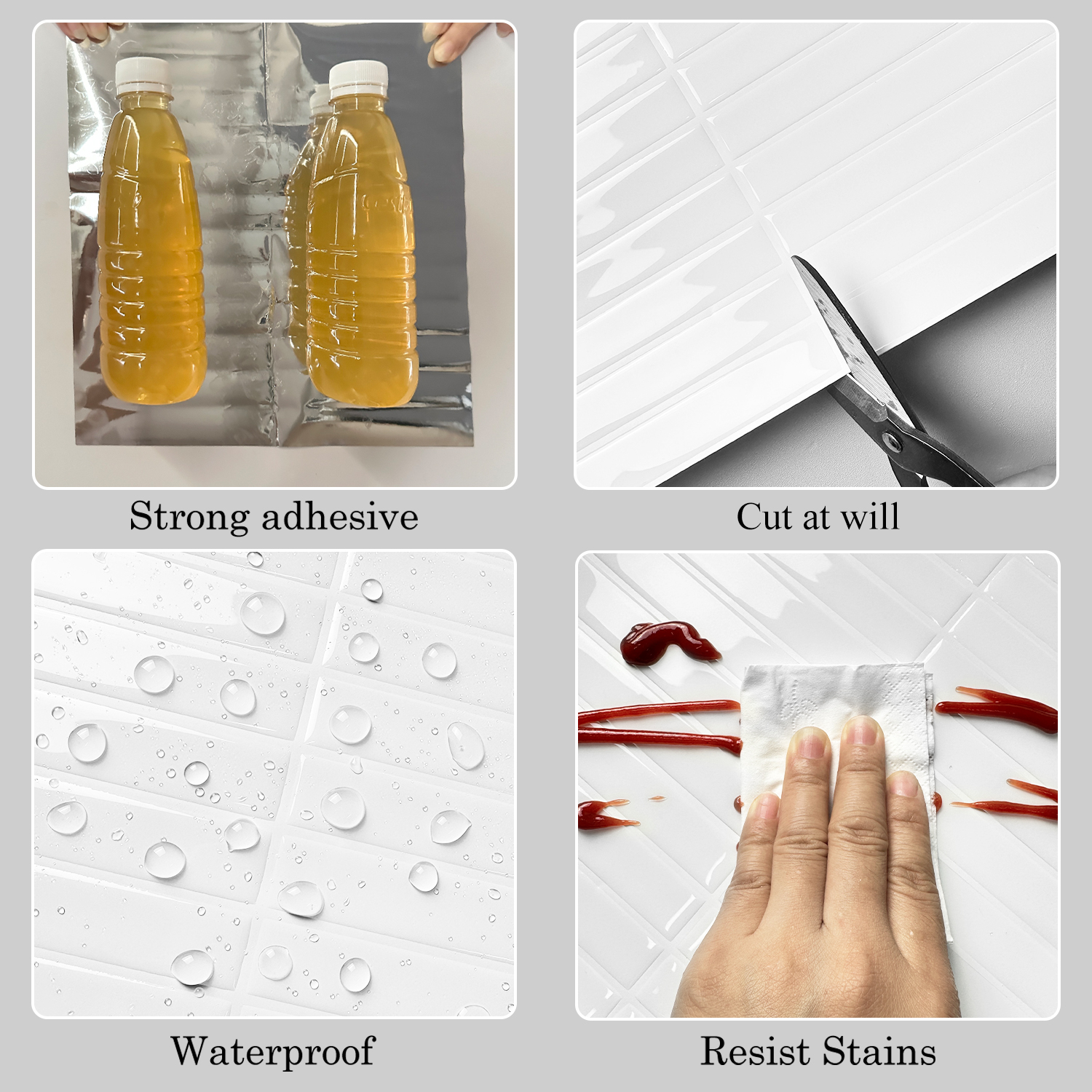 10Pieces 3d Brick Waterproof W - Home Bathroom Wallpaper recensie en prijs