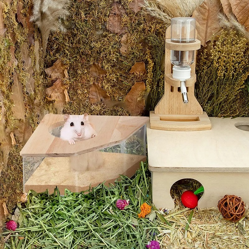 Hamster Bathroom House Sand Ba - Home Bathroom Urinal recensie en prijs
