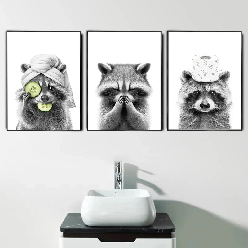 Cat Giraffe Dog Elephant Toile - Home Bathroom Wallpaper recensie en prijs