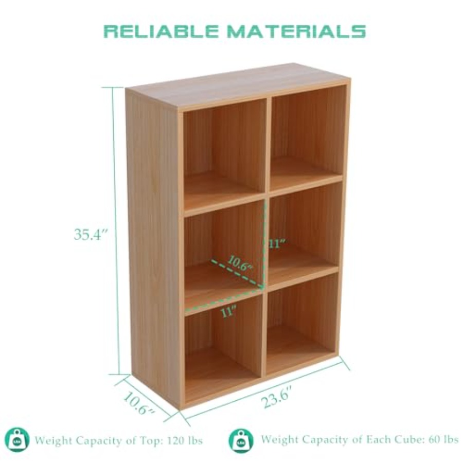 6-Cube Storage Shelf Bookcase  - Home & Bathroom Building Products Pte Ltd Reviews recensie en prijs