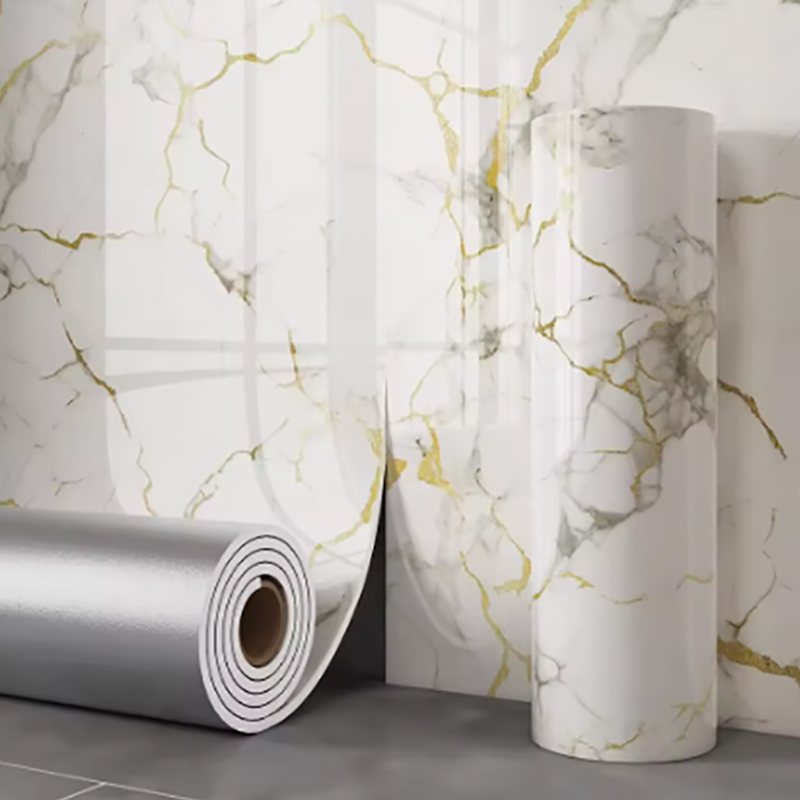 1 Roll Marble Thick Foam Imita - Home Bathroom Wallpaper recensie en prijs