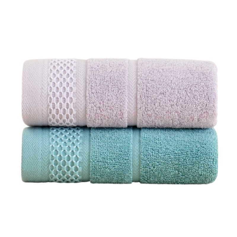 2pcs Luxurious Cotton Towel Se - Home Bathroom Ideas recensie en prijs