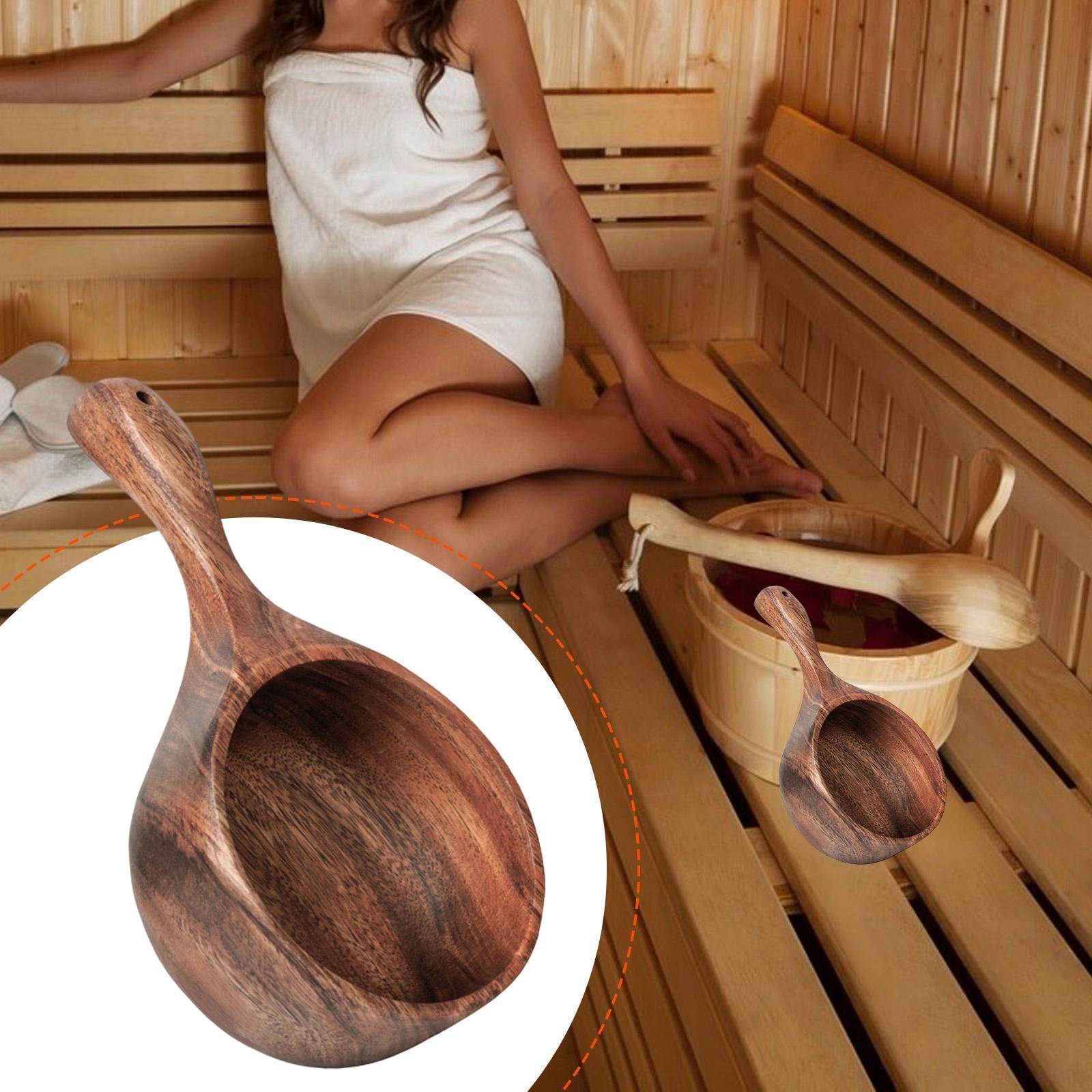 Wooden Sauna Ladle,Household U - Home Bathroom Sauna recensie en prijs