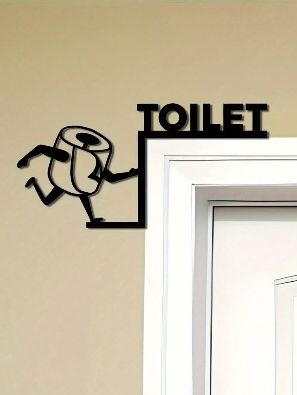 Humorous Toilet Paper Out Meta - Home Bathroom Wallpaper recensie en prijs