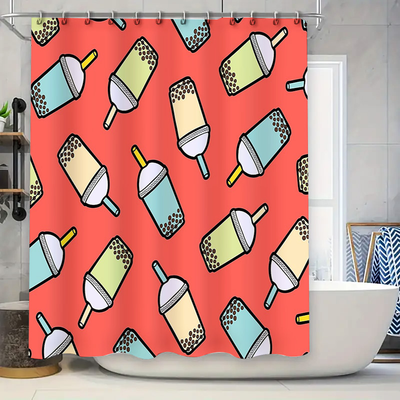 Unique Bubble Tea Shower Curta - Home Bathroom Ideas recensie en prijs