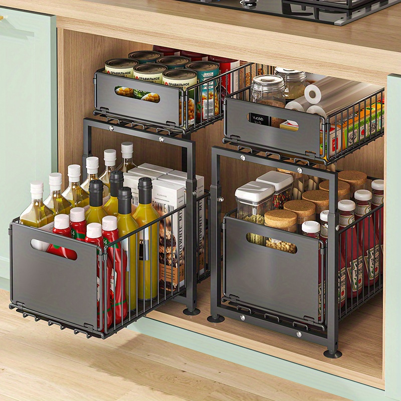 2 Tier Slide Out Cabinet Organ - Home Goods Bathroom Cabinets recensie en prijs