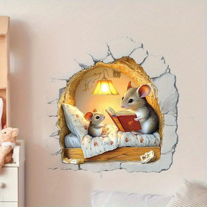One mouse storytelling wall st - Home Bathroom Wallpaper recensie en prijs