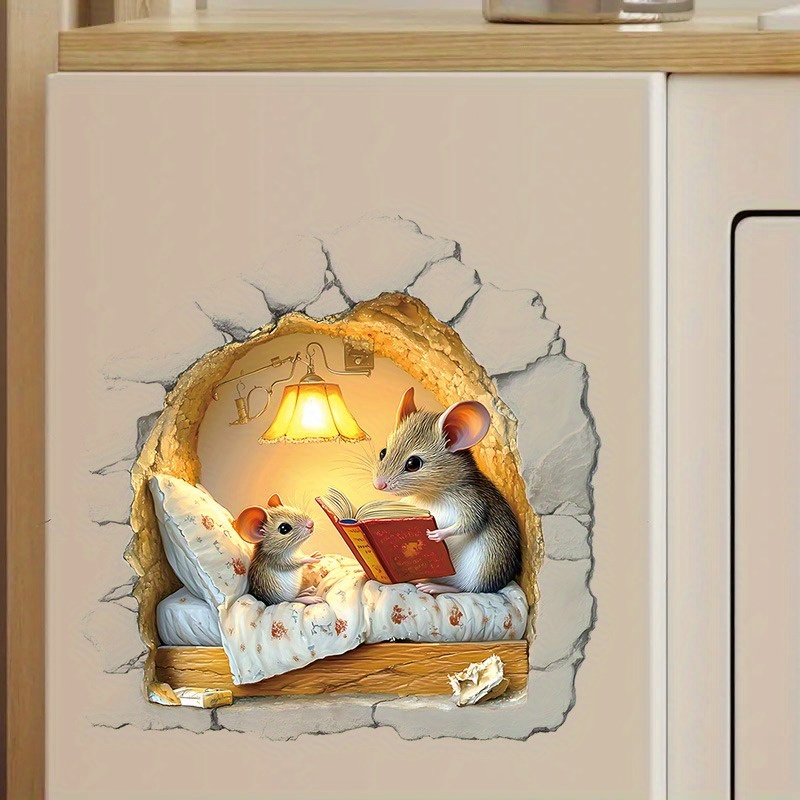 One mouse storytelling wall st - Home Bathroom Wallpaper recensie en prijs