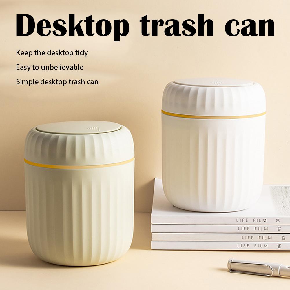 Mini Desktop Trash Can Durable - Home Bathroom Trash Can recensie en prijs