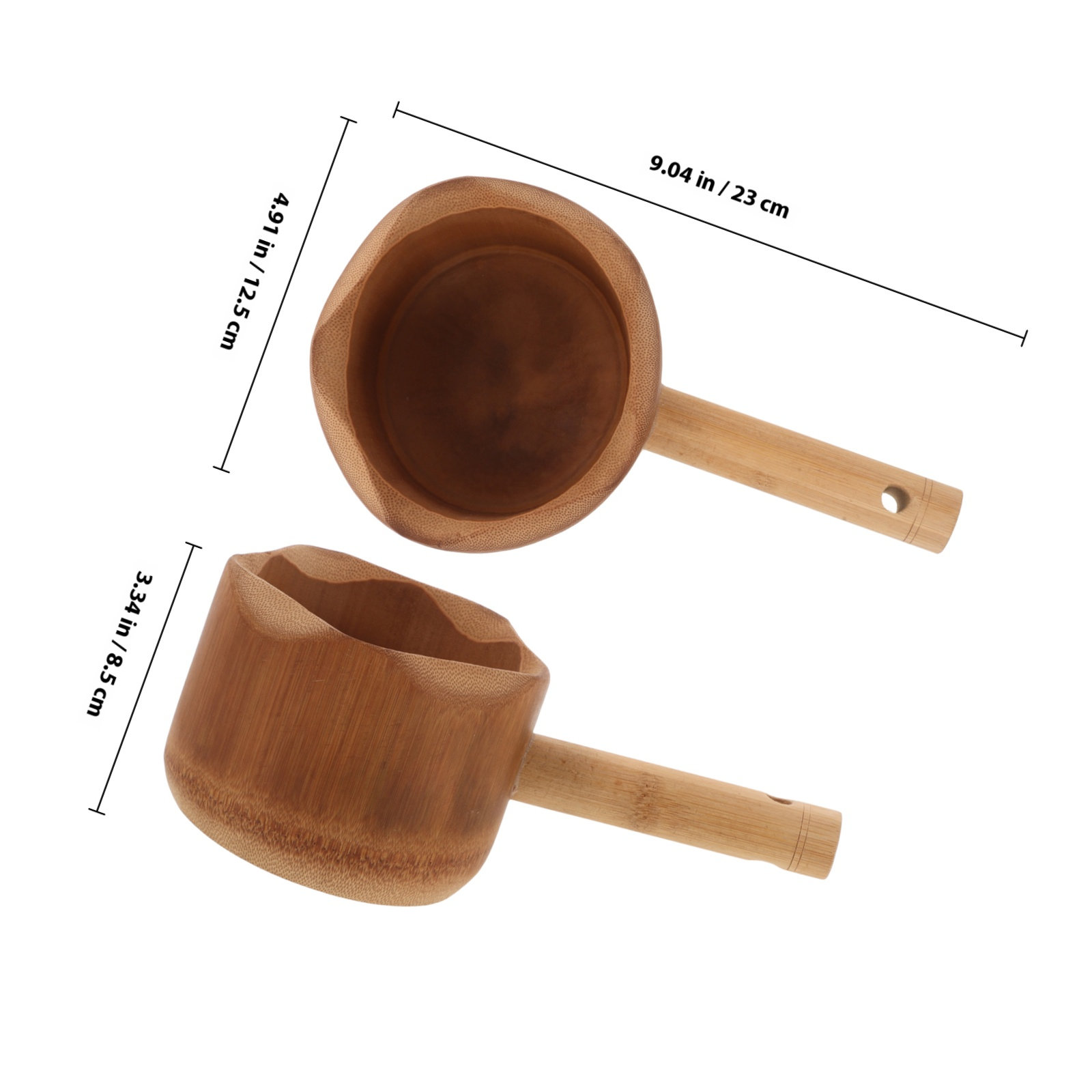 Bamboo Water Ladle Long Handle - Home Bathroom Sauna recensie en prijs