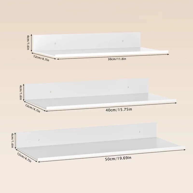 Metal Floating Shelves Wall Mo - Home Creation Bathroom recensie en prijs