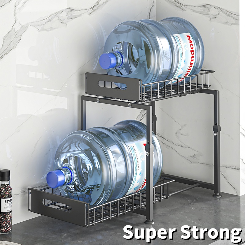 2-tier Under Sink Storage Rack - Home Goods Bathroom Cabinets recensie en prijs