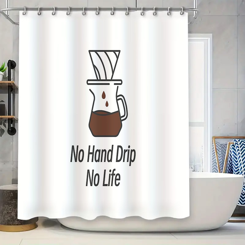 Coffee Lover Shower Curtain Fu - Home Bathroom Ideas recensie en prijs