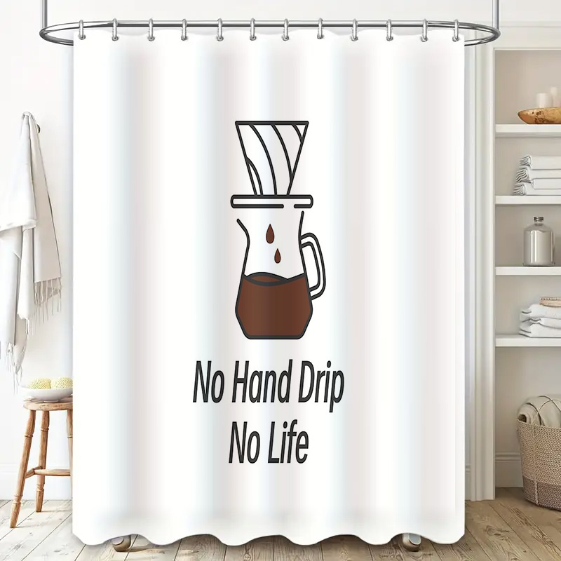 Coffee Lover Shower Curtain Fu - Home Bathroom Ideas recensie en prijs