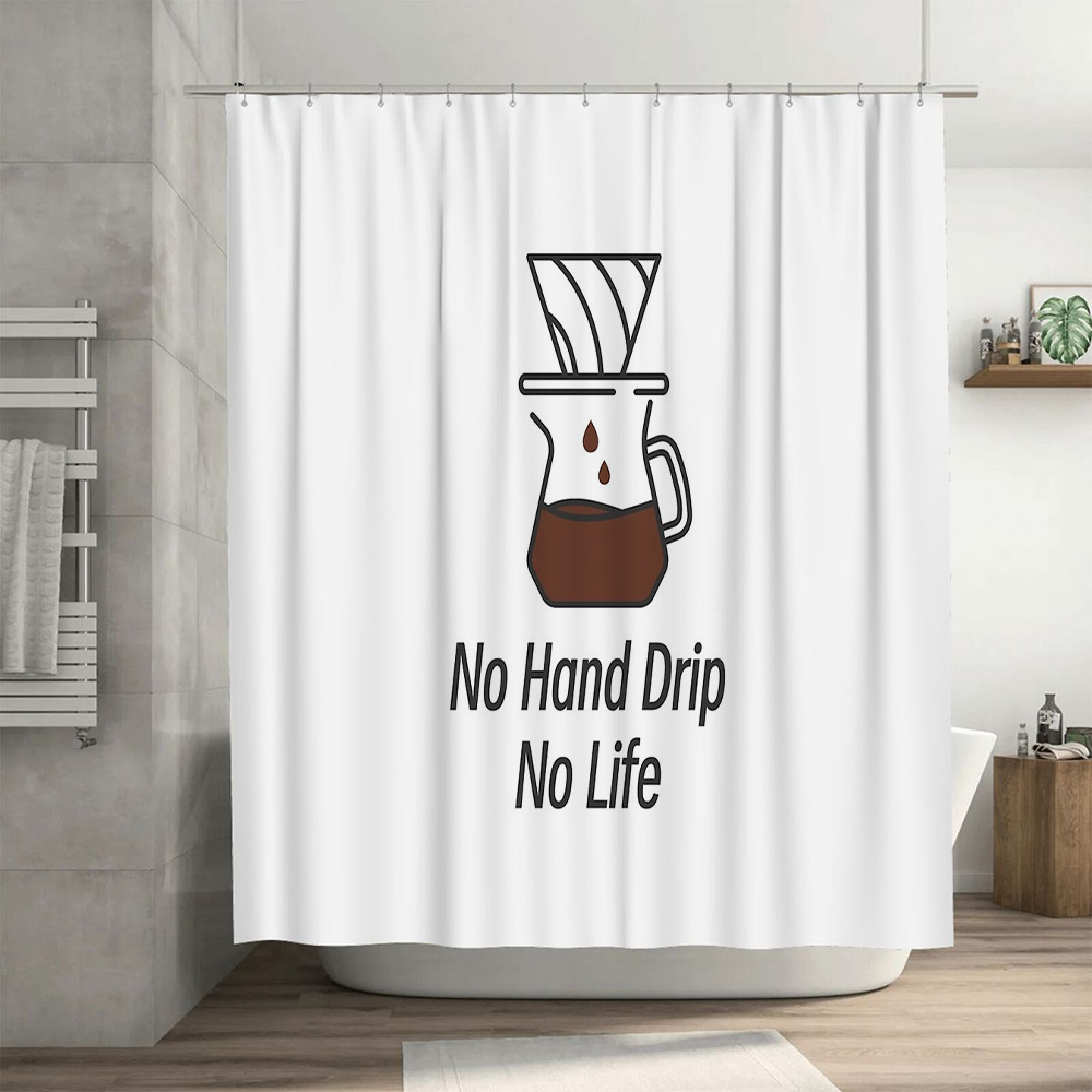 Coffee Lover Shower Curtain Fu - Home Bathroom Ideas recensie en prijs